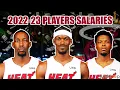 Miami Heat Players Salaries 2022-23