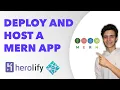 Deploy and Host a Fullstack MERN Application Tutorial In Heroku and Netlify