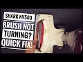 Vacuum Repairman shows Shark NV500 brush roll failure quick fix How to