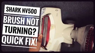 Vacuum Repairman shows Shark NV500 brush roll failure quick fix How to