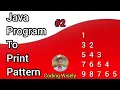 Java Program to Print Triangle Pattern Part 2 Java coding By Coding Wisely