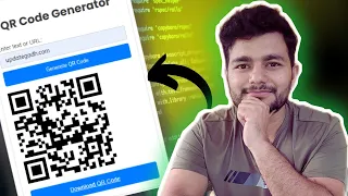 Create a QR Code Generator with HTML CSS and JavaScript Step-by-Step Tutorial