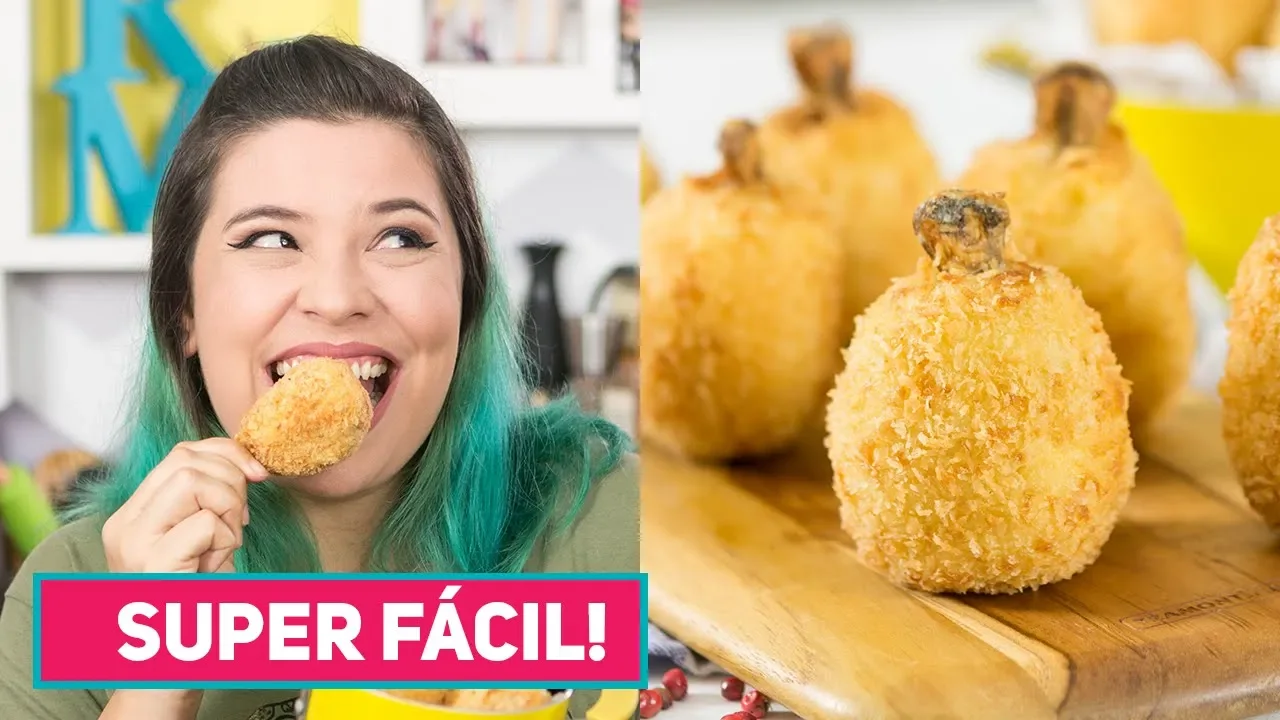 COXINHA CREMOSA MAIS FÁCIL DO MUNDO (COMO FAZER COXA CREME DE FRANGO) RECEITAS DE MINUTO 406