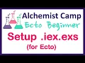 Configure iex exs for working with Ecto