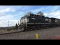 Norfolk Southern 13R with PTC problems SB at Manassas Va