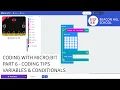 Coding with micro bit - Part 6