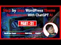 Step-by-Step WordPress Theme Development with ChatGPT AI Tutorial Part 31 Bond Teach