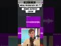 How To Mix Acoustic Guitar - Music Production Tips #musicproducer #logicprox