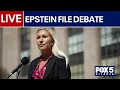 FOX 5 News Live Vote expected later today on Epstein file release