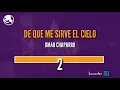 KARAOKE | De Que Me Sirve El Cielo - Omar Chaparro
