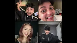 الان مع نور الهدى واحمد اضحك من قلبك من الفلتر واحسن لا يقبل كلو صارو صغر ههههههه دندنها