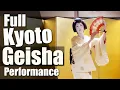 Lagu Full traditional Geisha Performance in Kyoto - feat. 2 dances \u0026 original music!