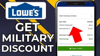 HOW TO GET MILITARY DISCOUNT AT LOWES 2026
