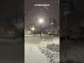 Watch as heavy snow from Blizzard of 2026 hits Bergen County