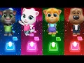 Download Lagu Heroes Tom - Angela Hank - Talking Tom - Taking Angela | Tiles Hop EDM RUSH 