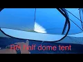 Rei half dome tent Something to think about before you buy it