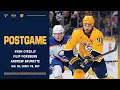 O Reilly Forsberg Brunette - Postgame Jan 20 2026