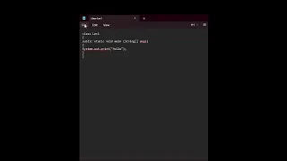 Your First Java Program with Notepad Step by Step Guide