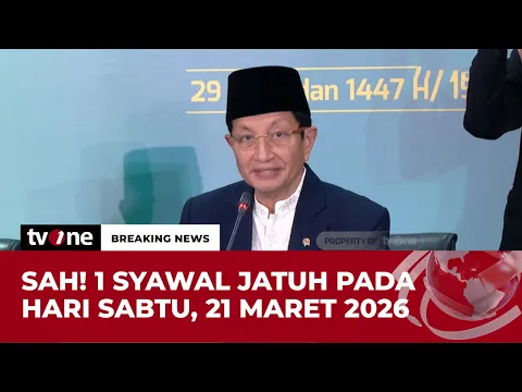 SAH! Menag: Lebaran 2026 Jatuh Pada Sabtu, 21 Maret 2026
