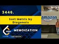 Sort Matrix by Diagonals Leetcode 3446 Medium Codemintt