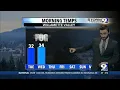 Foggy chilly days with rain resuming Friday