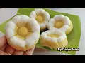 Ternyata Mudah Banget Bikin Kue Putu Ayu Dari Labu Kuning, Tampilannya Cantik Rasanya Enak Banget