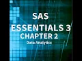 SAS Basics 2 - Getting Data Into SAS INPUT INFILE DATA STEP From SAS Essentials 3rd Ed