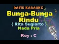 Download Lagu Bunga Bunga Rindu (Karaoke) Rita Sugiarto Nada Pria /Cowok Male Key C