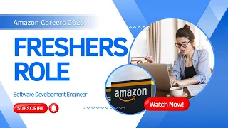 Amazon SDE 1 Jobs for Batch Freshers ke Liye Golden Chance Apply Now