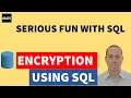 Encryption using SQL Encryption with Oracle SQL