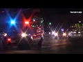 LAPD METRO AND PATROLS UNITS RESPONDING CODE 3 TERMINATION OF PURSUIT CONTAINMENT