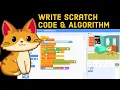Write a Scratch code and Algorithm For Addition of Two Numbers