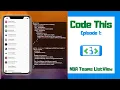How To Create A List View Builder of NBA Teams In Flutter - Flutter Widget Tutorial
