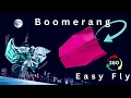 Download Lagu how to make paper airplane that comes back to you/Boomerang plane/fly come back / fiy in icrcle