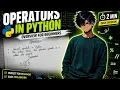 Python Operators Explained in 2 Minutes Beginner-Friendly Overview