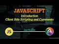 PHP Module 2 JavaScript Part 1 Introduction to JavaScript Client Side Scripting and Comments