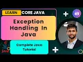 Exception Handling in Java with Examples Lecture 49 Java Course Smart Java Developer