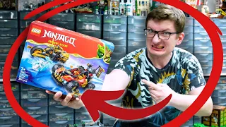 POJAZDY KAIA i COLE'A 🤨 LEGO NINJAGO 71864 / RECENZJA