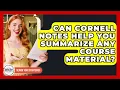 Can Cornell Notes Help You Summarize Any Course Material - Senior Year Strategies