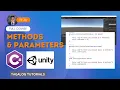 Game Development in Unity Methods and Parameters C Tagalog Tutorials