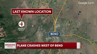 THE DESCHUTES COUNTY SHERIFF S OFFICE NTSB AND FAA INVESTIGATING PLANE CRASH WEST OF BEND