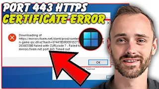 HTTPS Connection Problem Fix Port 443 Certificate Error on Windows