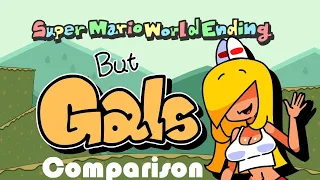 SMW Ending Parody Comparison by minus8
