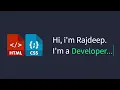 Typing Text Animation Using CSS - Hindi