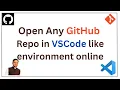 GitHub repository exploration Trick GitHub1s Open repo online in VSCode