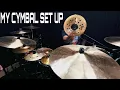 Lagu MY SABIAN CYMBAL SET UP 2025!
