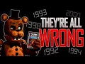 The Week Before Solved FNAF 1 s Timeline And Everyone Missed It Theory