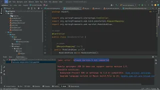 java error release 5 version not supported IntelliJ java error release version not supported