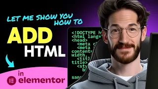 How to ADD HTML in Elementor Step by Step
