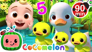Let S Count 5 Little Ducks CoComelon Nursery Rhymes And Kids Songs Animals For Kids 